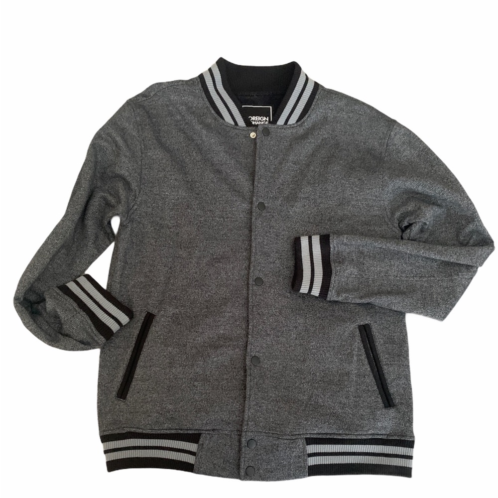 Men’s foreign exchange sweater jacket sz L